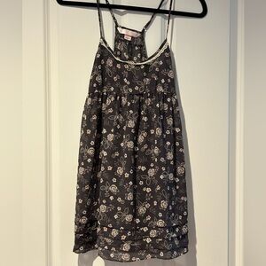 Victoria’s Secret Vintage 90th Floral Spaghetti Strap Lingerie Sz XS